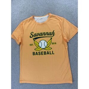 Savannah Bananas Performance Short Sleeve Baseball Tee Shirt (Men's Medium)